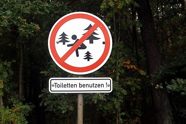 Germany road sign